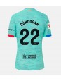 Barcelona Ilkay Gundogan #22 Ausweichtrikot 2023-24 Kurzarm